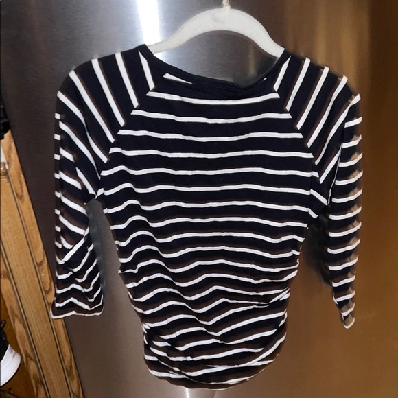 Micheal Kors Navy Zipper Top - Picture 8 of 13